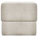 Puff Decorativo Quadrado Para Sala Quarto Penteadeira Aloy Bege