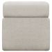 Puff Decorativo Quadrado Para Sala Quarto Penteadeira Sense Boucle Bege