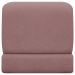 Puff Decorativo Quadrado Para Sala Quarto Penteadeira Sense Boucle Rosê
