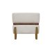 Puff Recamier Para Sala Quarto Cama King 200 Cm Kodama Boucle Bege