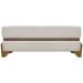 Puff Recamier Para Sala Quarto Cama King 200 Cm Kodama Boucle Bege