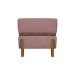 Puff Recamier Para Sala Quarto Cama King 200 Cm Kodama Boucle Rosa