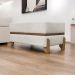 Puff Recamier Para Sala Quarto Cama Queen 150 Cm Kodama Boucle Bege