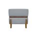 Puff Recamier Para Sala Quarto Cama Queen 150 Cm Kodama Boucle Cinza