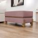 Puff Recamier Para Sala Quarto Cama Queen 150 Cm Kodama Boucle Rosê