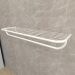 Arara de Cremalheira C/ Tela C/ Pingente 100x30 cm 1 branco modelo clst2b09