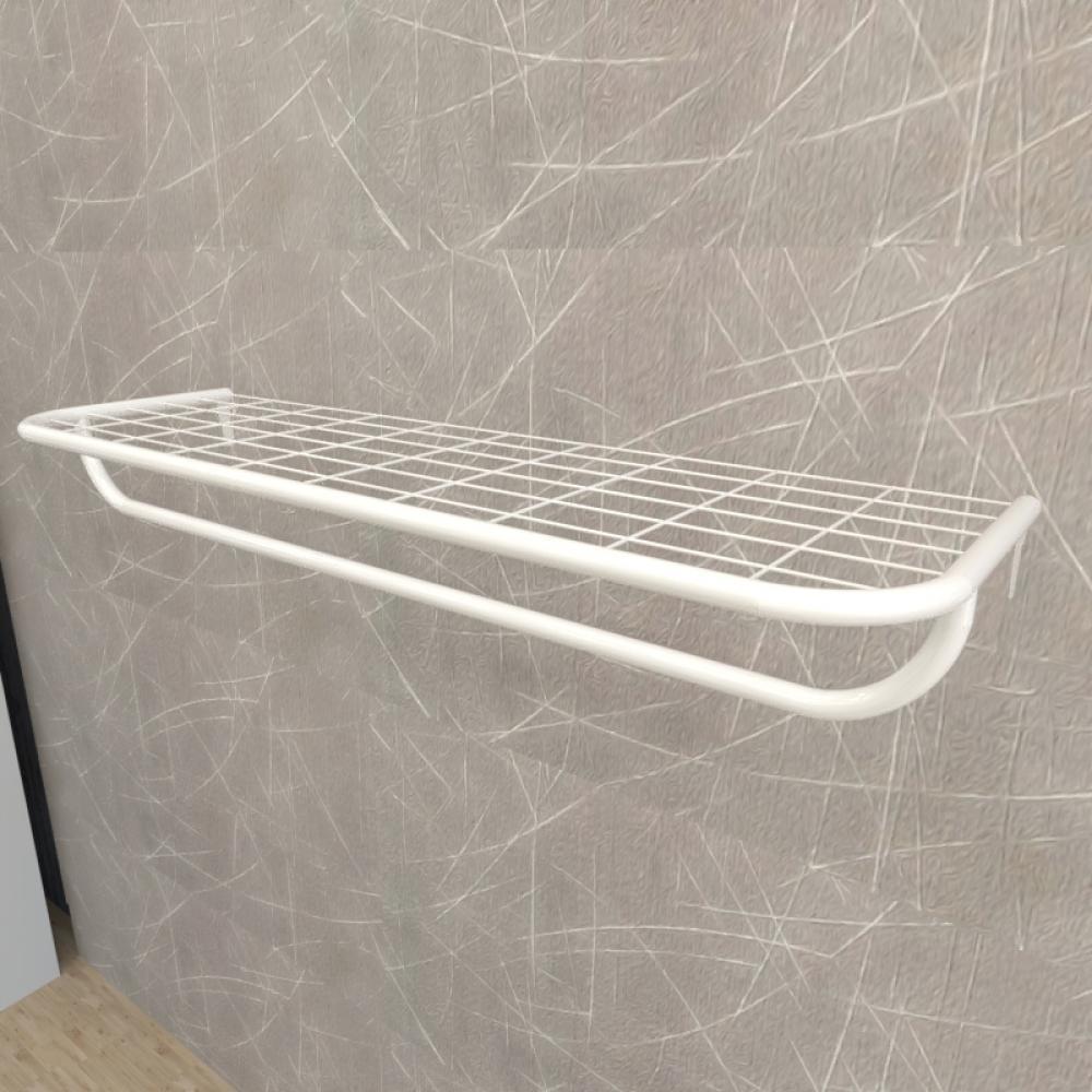 Arara de Cremalheira C/ Tela C/ Pingente 100x30 cm 1 branco modelo clst2b09