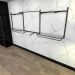 Kit para Closet com 16 peças regulável 300x100 cm tonalidade preto modelo clst1p441