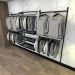 Kit para Closet com 22 peças regulável 300x200 cm tonalidade preto modelo clst2p438