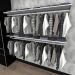 Kit para Closet com 3 peças regulável 200x100 cm tonalidade branco modelo clst1b266