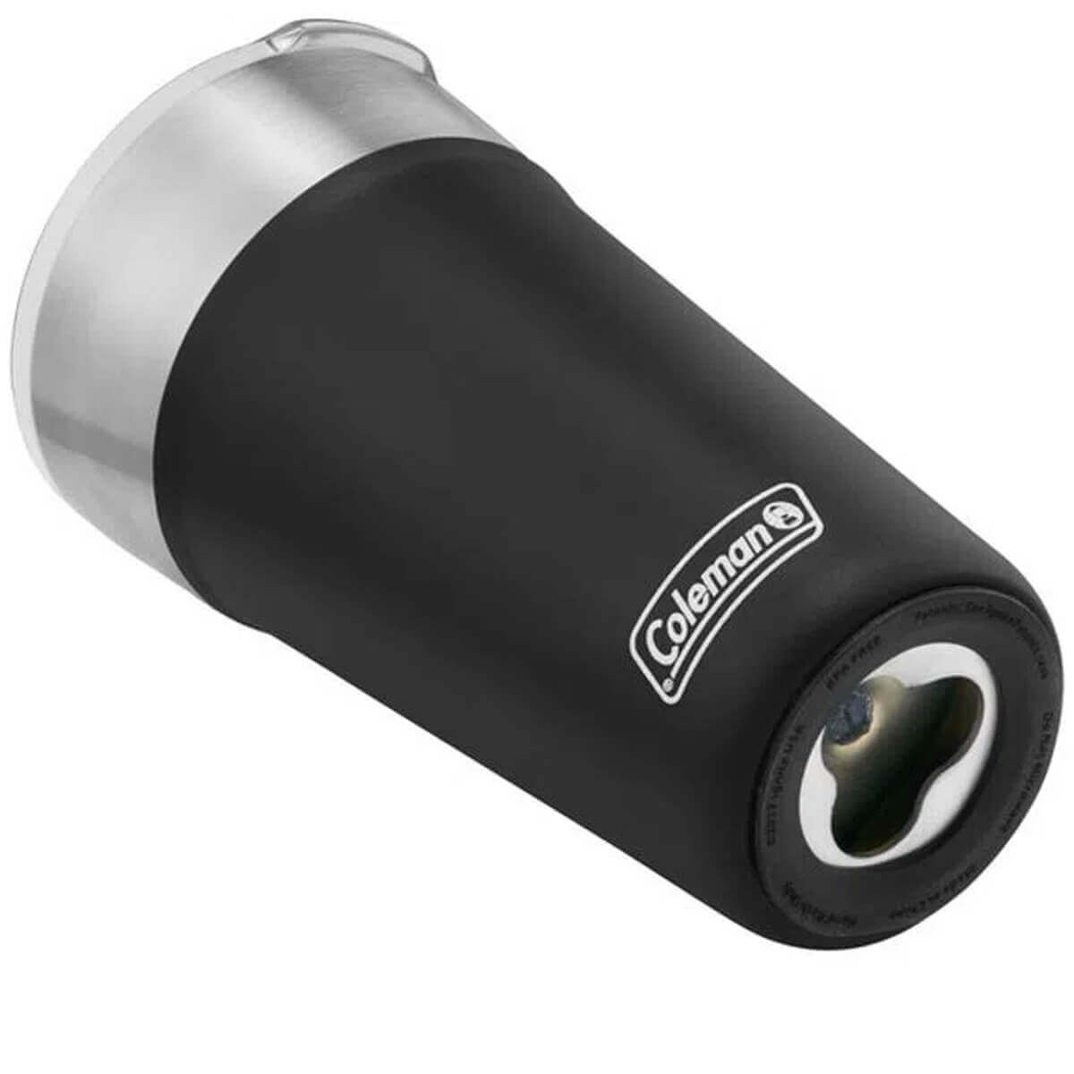 Conjunto Garrafa Térmica Growler 1,9L e Copo Térmico de Cerveja com Abridor 600ml Preto Coleman