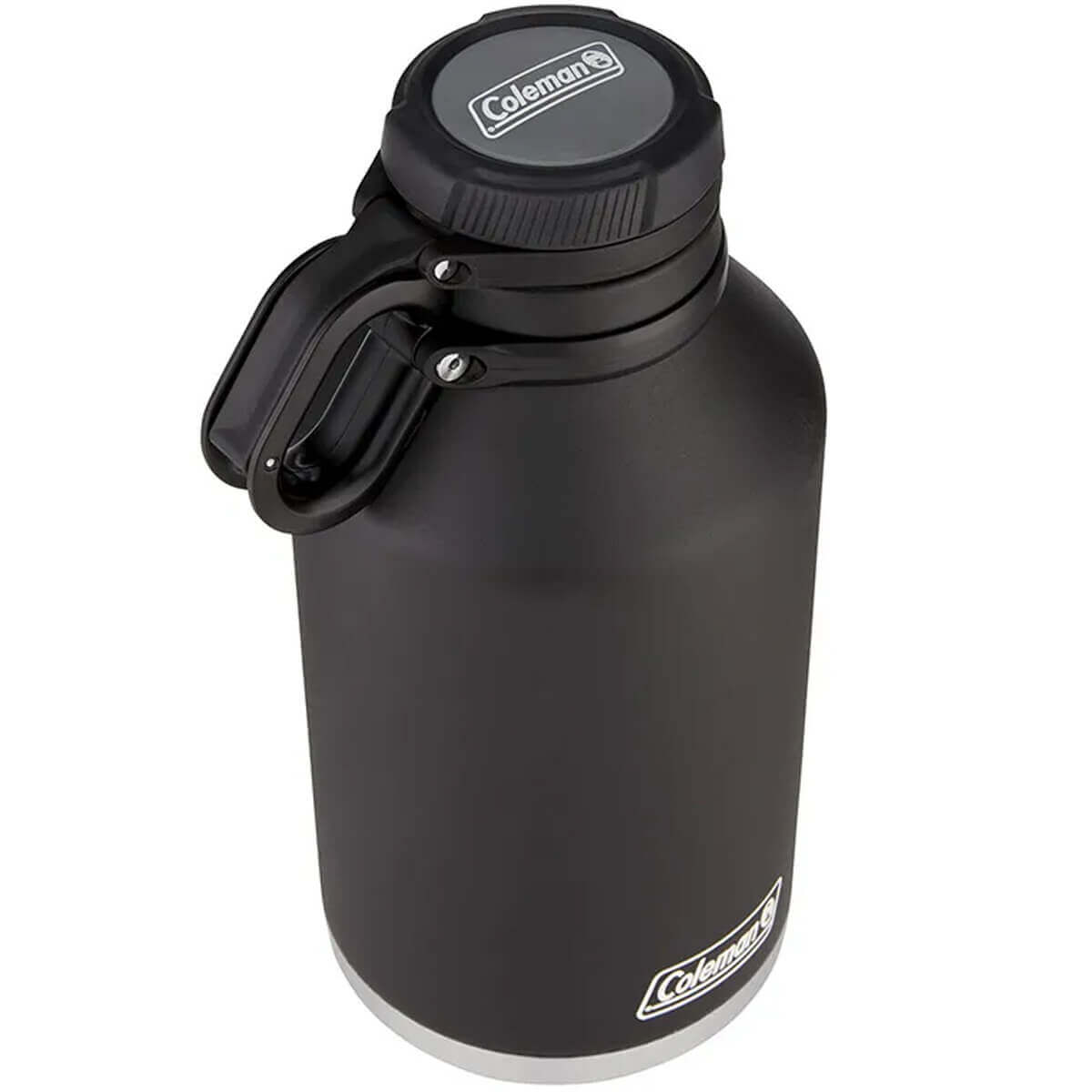 Conjunto Garrafa Térmica Growler 1,9L e Copo Térmico de Cerveja com Abridor 600ml Preto Coleman