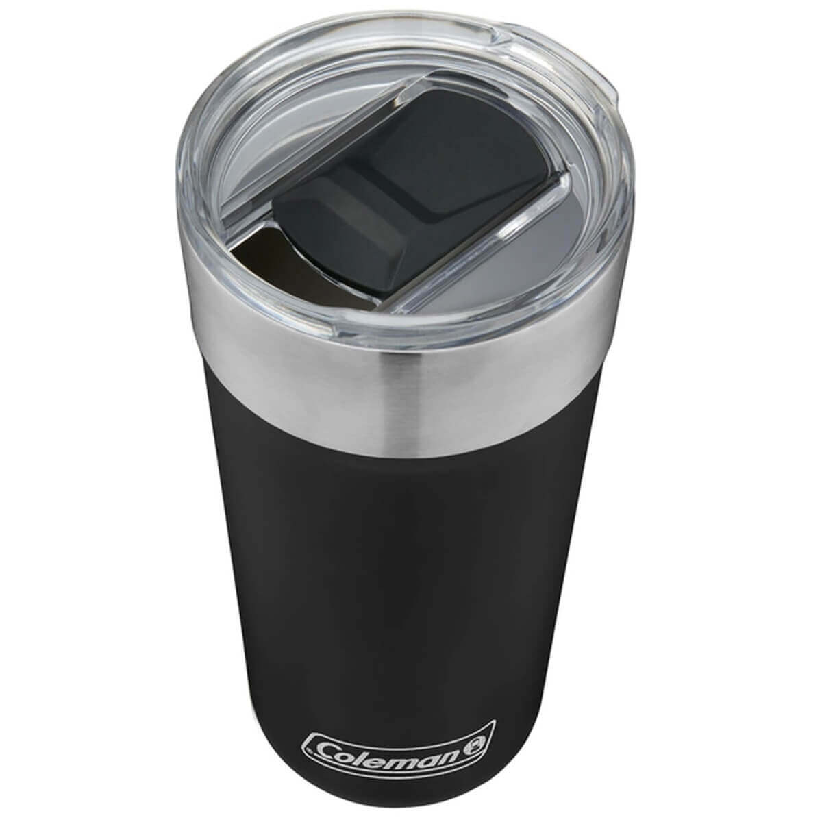 Conjunto Garrafa Térmica Growler 1,9L e Copo Térmico de Cerveja com Abridor 600ml Preto Coleman