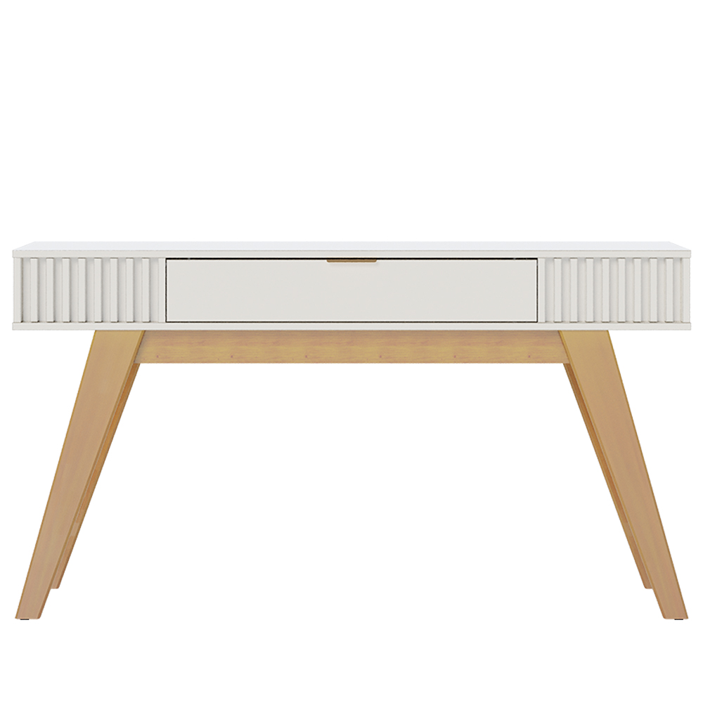 Aparador Para Sala 1 Gaveta 136 cm Riviera Off White Freijo Colibri