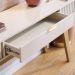 Aparador Para Sala 1 Gaveta 136 cm Riviera Off White Freijo Colibri