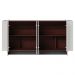 Balcao Buffet 160 cm Copacabana Dourado Off White Nogueira Real Colibri