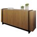 Balcao Buffet 160 cm Copacabana Preto Freijo Colibri