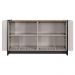 Balcao Buffet 160 cm Copacabana Preto Off White Nogueira Real Colibri