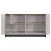 Balcao Buffet 160 cm Copacabana Preto Off White Nogueira Real Colibri