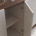 Balcao Buffet 160 cm Copacabana Preto Off White Nogueira Real Colibri