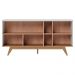 Balcao Buffet Aparador 160 cm Noronha Off White Matte Freijo Colibri