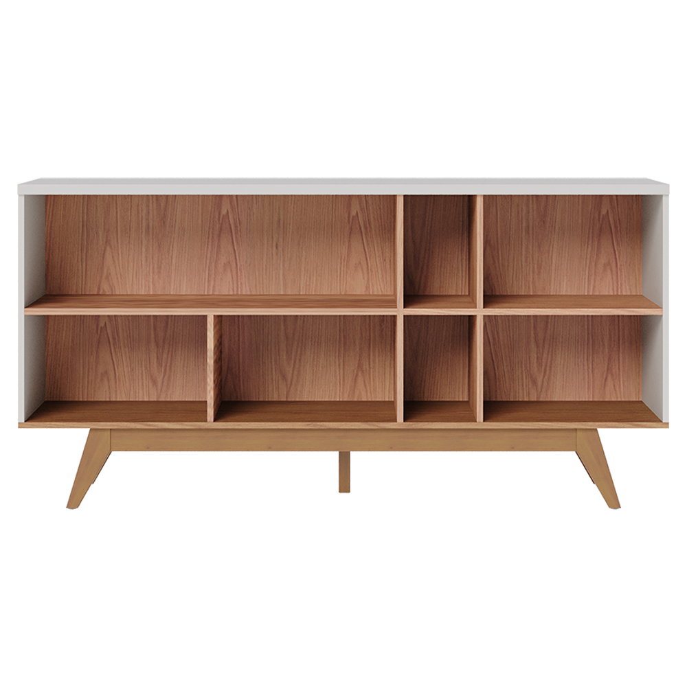 Balcao Buffet Aparador 160 cm Noronha Off White Matte Freijo Colibri