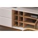 Bancada para TV 70 Polegadas Charles Off-White Matte Freijo