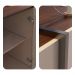 Buffet 4 Portas Sau Off White Nogueira Preto