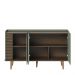 Buffet Aparador Jurerê 3 Portas Hortelã/Amêndoa - Colibri 