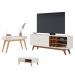 Conjunto para Sala de Estar Isabel Off-White Freijo