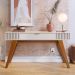 Conjunto para Sala de Estar Isabel Off-White Freijo