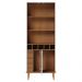 Cristaleira 4 Portas 183x70 cm Jurere Off White Matte Freijo Colibri