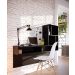 Escrivaninha Suspensa Lilac 135cm Preto Fosco Colibri Moveis