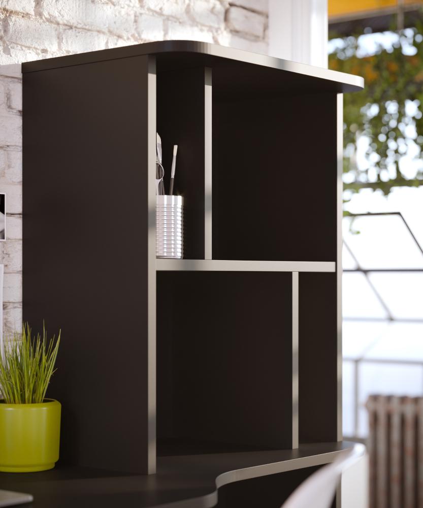 Escrivaninha Suspensa Lilac 135cm Preto Fosco Colibri Moveis