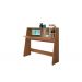 Escrivaninha estudo Ideia com nicho 120cm Natura real Off white Colibri Moveis
