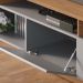 Estante Home Tv 65 Pol 180 cm 2 Portas Humaita Freijo Cinza Colibri