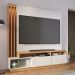 Estante Home Tv 65 Pol 180 cm 2 Portas Humaita Off White Matte Freijo Colibri