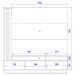 Estante Home Tv 65 Pol 180 cm 2 Portas Humaita Off White Matte Freijo Colibri