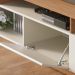 Estante Home Tv 65 Pol 180 cm 2 Portas Humaita Off White Matte Freijo Colibri