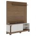 Estante Home Tv 65 Pol 2 Portas 152 cm Jurere Amendoa Off White Matte Colibri