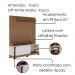 Estante Home Tv 65 Pol 2 Portas 152 cm Jurere Amendoa Off White Matte Colibri