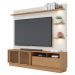Estante Home Tv 70 Pol 200 cm Campeche Freijo Off White Matte Colibri