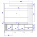 Estante Home Tv 75 Pol 2 Portas 182 cm Jurere Off White Matte Freijo Colibri