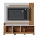 Estante Home Tv 75 Pol 2 Portas 182 cm Jurere Off White Matte Freijo Colibri