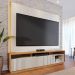 Estante Home Tv 75 Pol 200 cm 2 Portas Jordao Off White Matte Freijo Colibri