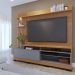 Home Frisado TVs 65" e  8 Pés Lece Freijó Cinza Fosco