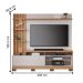 Home Ripado TVs 65" e  8 Pés Cia Freijó Off White