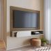 Home Suspenso para TVs 60" Bolonha Amendoa Off White