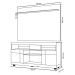 Home Theater Para TV até 47 Pol. Yara Noce Milano/Preto - Colibri