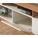 Home para TV 75 Polegadas Oliver Off-White Matte Freijo